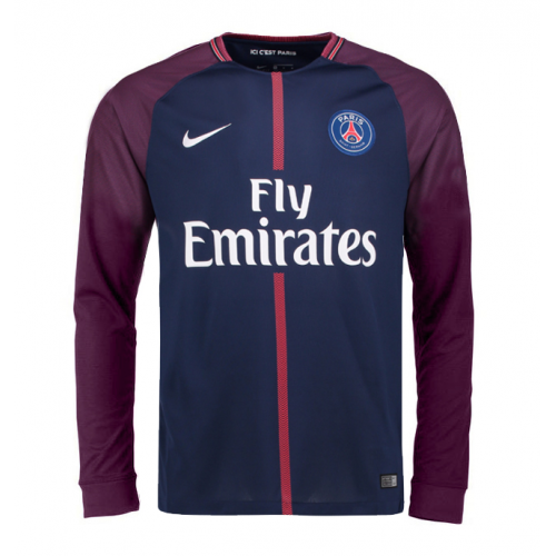 PSG Home 2017/18 LS Soccer Jersey Shirt